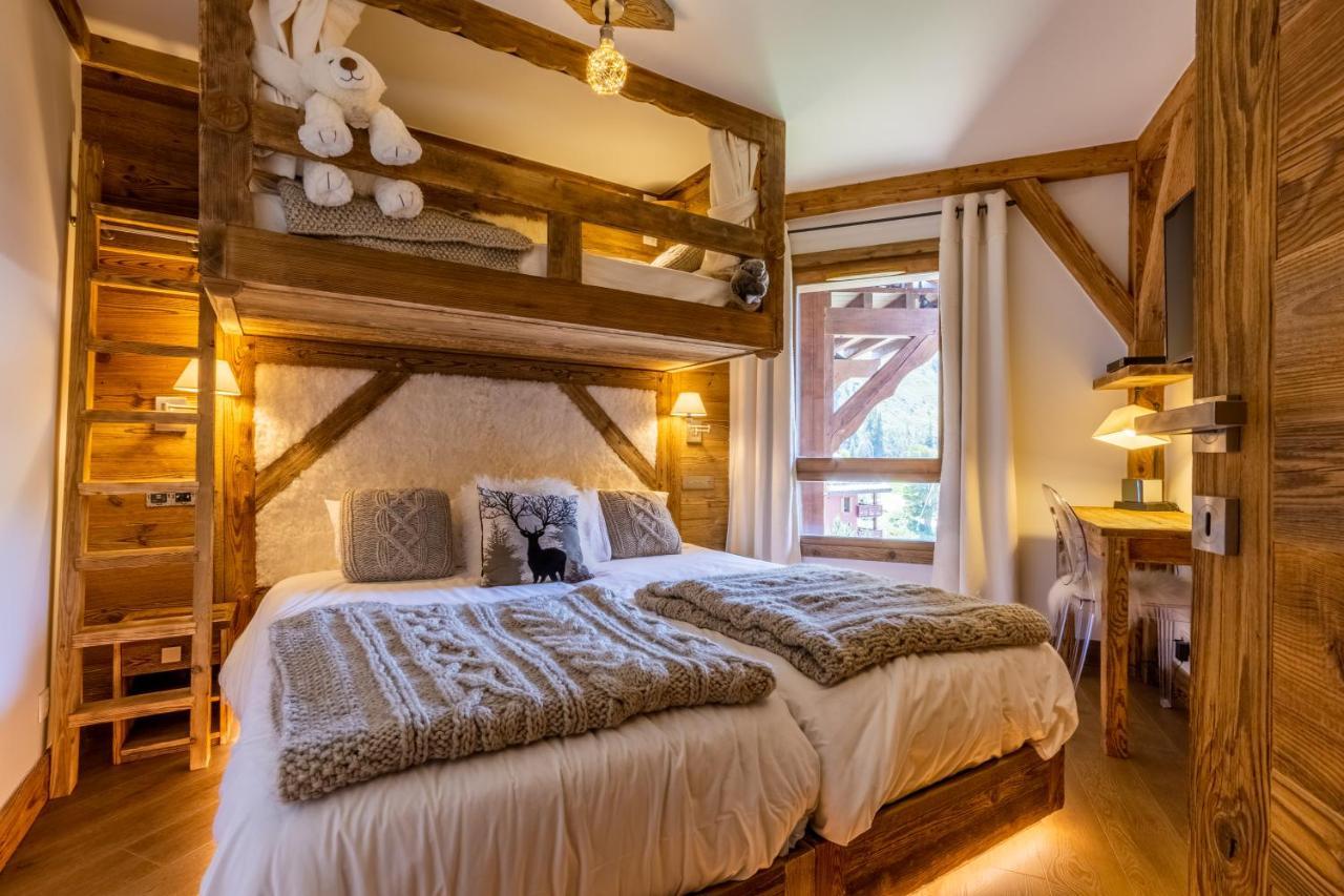 Arc 1950, Ambiance Chalet Luxe 5/7Pers Dans Residence 5* Skis Aux Pieds Avec Spa Les Arcs  Екстериор снимка
