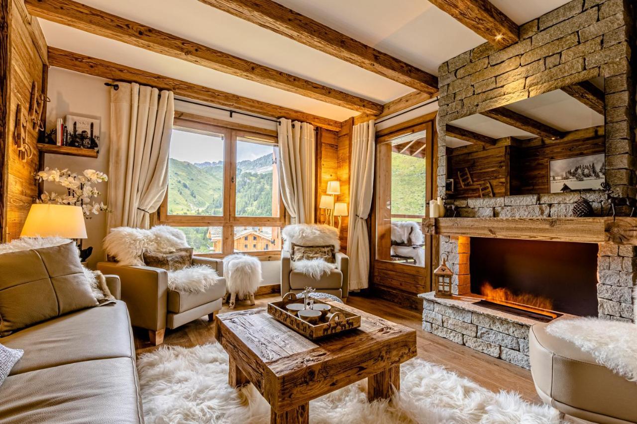 Arc 1950, Ambiance Chalet Luxe 5/7Pers Dans Residence 5* Skis Aux Pieds Avec Spa Les Arcs  Екстериор снимка