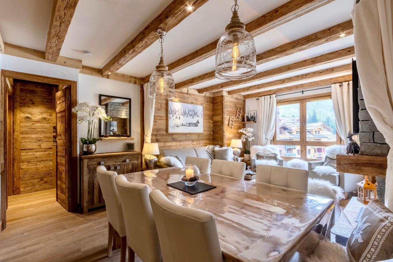 Arc 1950, Ambiance Chalet Luxe 5/7Pers Dans Residence 5* Skis Aux Pieds Avec Spa Les Arcs  Екстериор снимка
