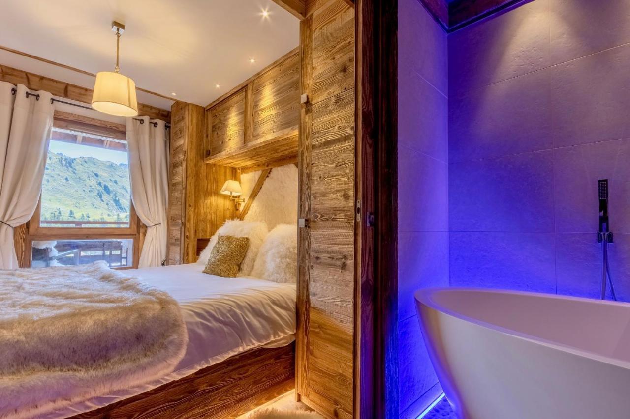 Arc 1950, Ambiance Chalet Luxe 5/7Pers Dans Residence 5* Skis Aux Pieds Avec Spa Les Arcs  Екстериор снимка
