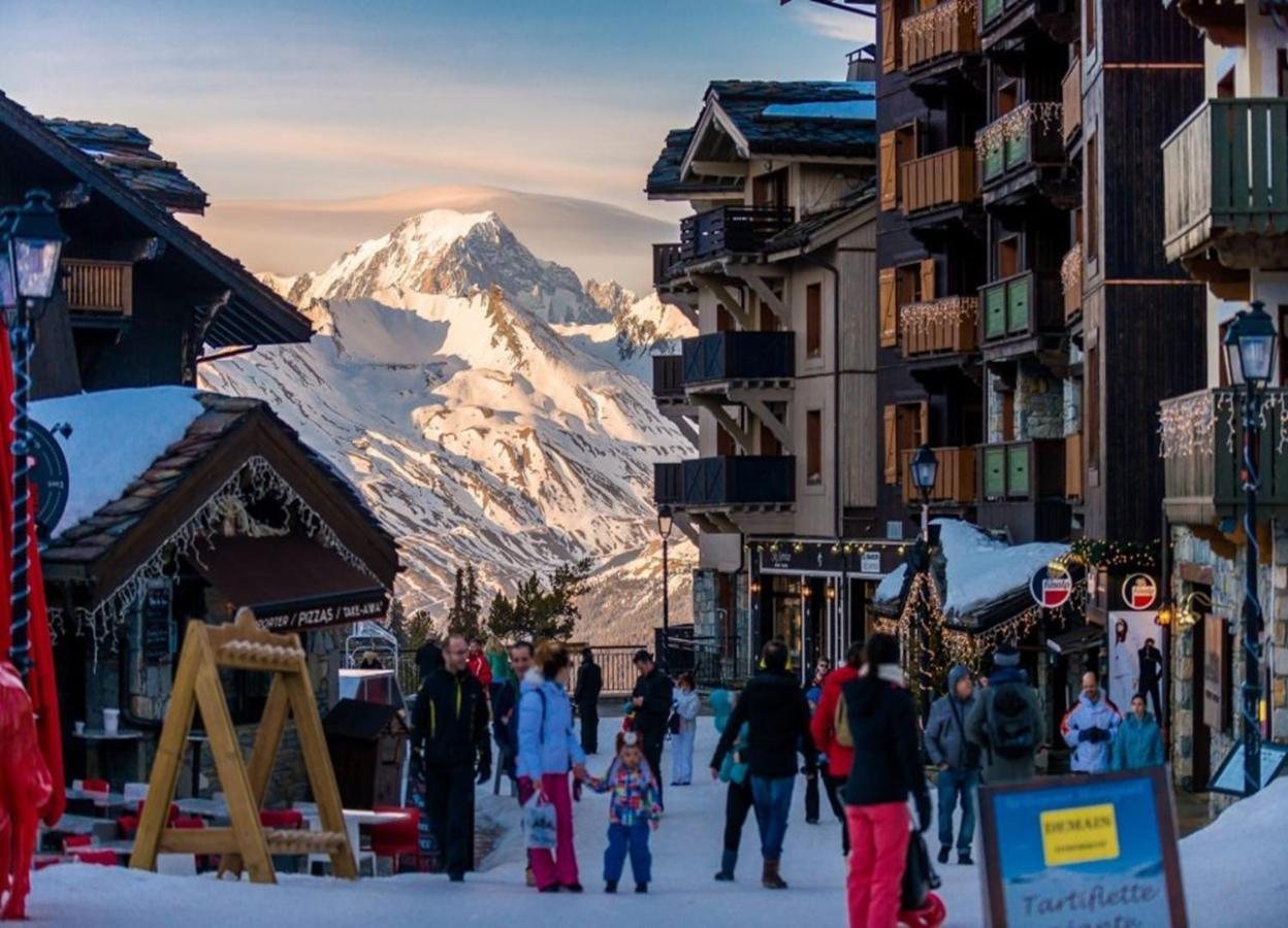 Arc 1950, Ambiance Chalet Luxe 5/7Pers Dans Residence 5* Skis Aux Pieds Avec Spa Les Arcs  Екстериор снимка